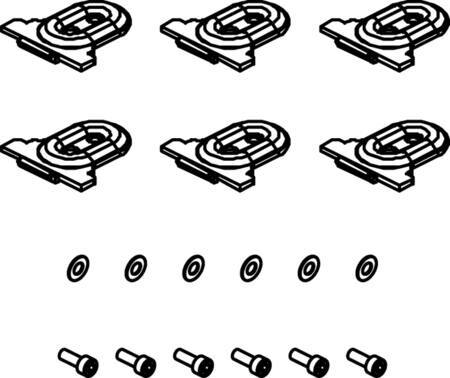 MONTERINGSBESLAG 6STK.0150-0000 