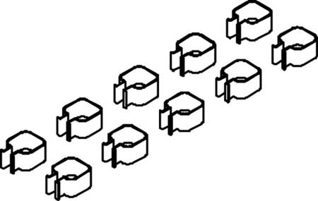 FJEDER  10 STK. CUBIC 0140-0000 