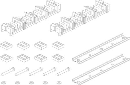 DEL F/SKINNEHOLDER CU10X10 A10 