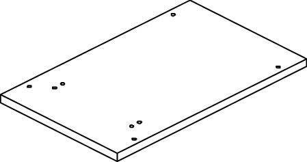 MÅLERPLADE 2X3  CUBIC 0256-0203 