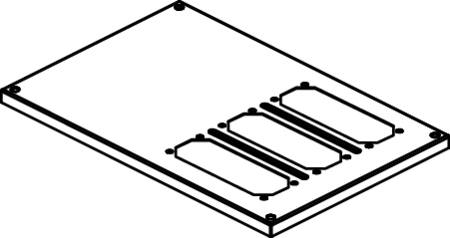 DÆKSEL FLANGEHUL C2X3FL 