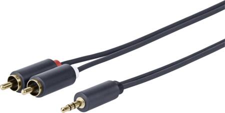 AUDIOKABEL 3,5MM MINIJACK - RCA H-H 10M 