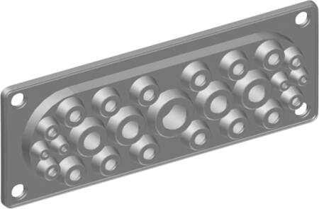 MEMBRAN FLANGE 25X5-26MM M.BOLT 