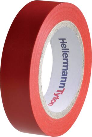 TAPE PVC RØD 15MMX10M 