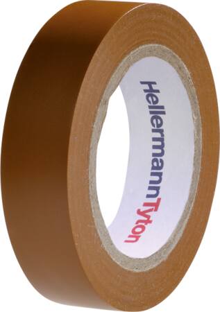 TAPE PVC BRUN 15MMX10M 