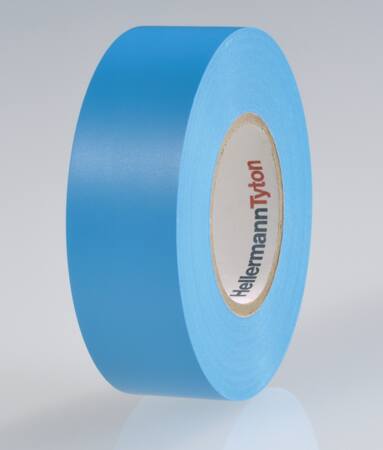 TAPE PVC BLÅ 0,15X25MM 25M 