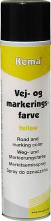 MARKERINGS OG VEJ SPRAY GUL 