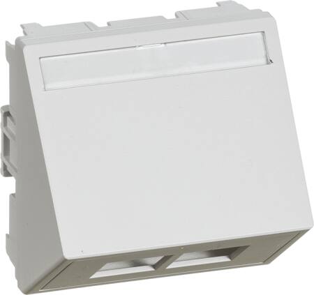 UDTAG 2XRJ45 KEYSTONE CL TP9 HV 