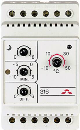 DEVIREG 316 -10-50°C LEDNINGSFØLER DIN 