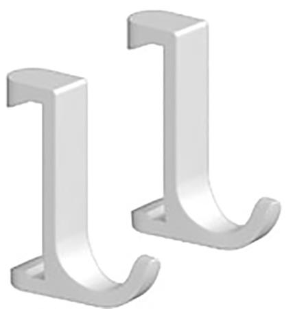 HG WALLSTORIS SMAL KROG (2 STK) MAT HVID 
