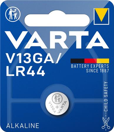 BATTERI V13GA LR44 1,5V 125MAH 