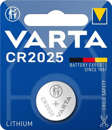 BATTERI CR2025 3,0V 170MAH 