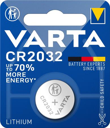 BATTERI CR2032 3,0V 230MAH 