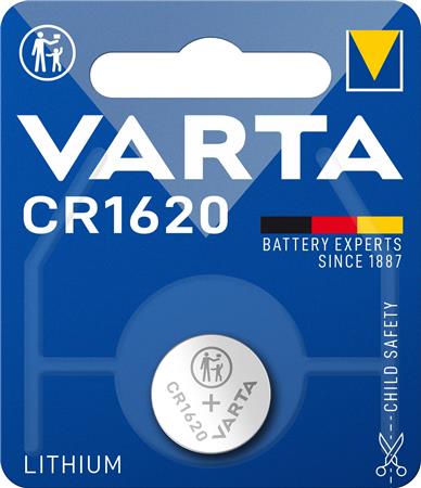 BATTERI CR1620 3,0V 60MAH 