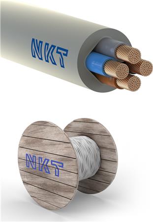 KABEL 4X10  NOIKLX90 LGRÅ T250 