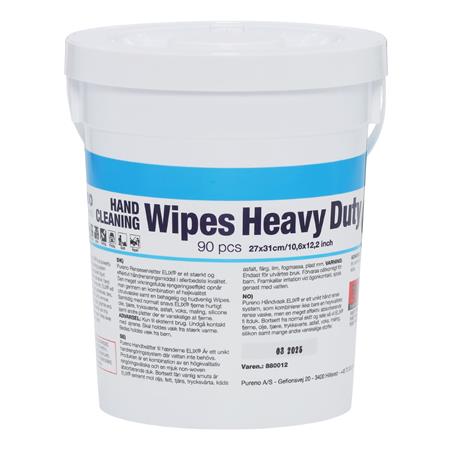 RENSESERVIETTER HEAVY DUTY WIPES 90STK 