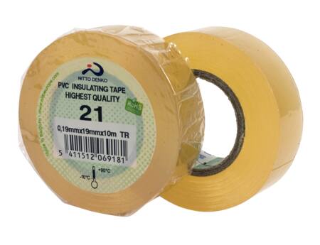 TAPE 21 PVC 15MMX10M KLAR 