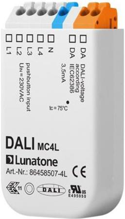 DALI MC-4L INPUT MODUL M/4 INDGANGE 