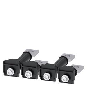 REAR CONNECTION STUDS FLAT 4 PCS. 