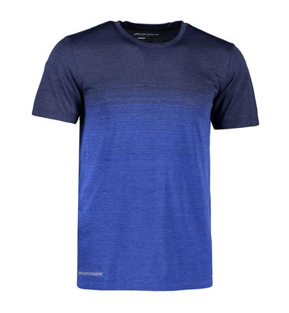 T-SHIRT SEAMLESS NAVY MELANGE M 