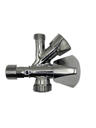 KOMBIVENTIL DOBBELT 1/2"