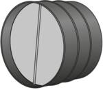 KLAPREFRIT SPJÆLD THERMO Ø125MM