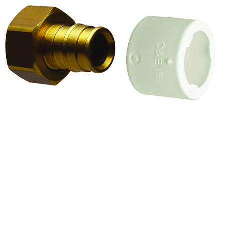 UPONOR OVERGANG M./OMLØB Q&E WTR 18-1/2\'\' 